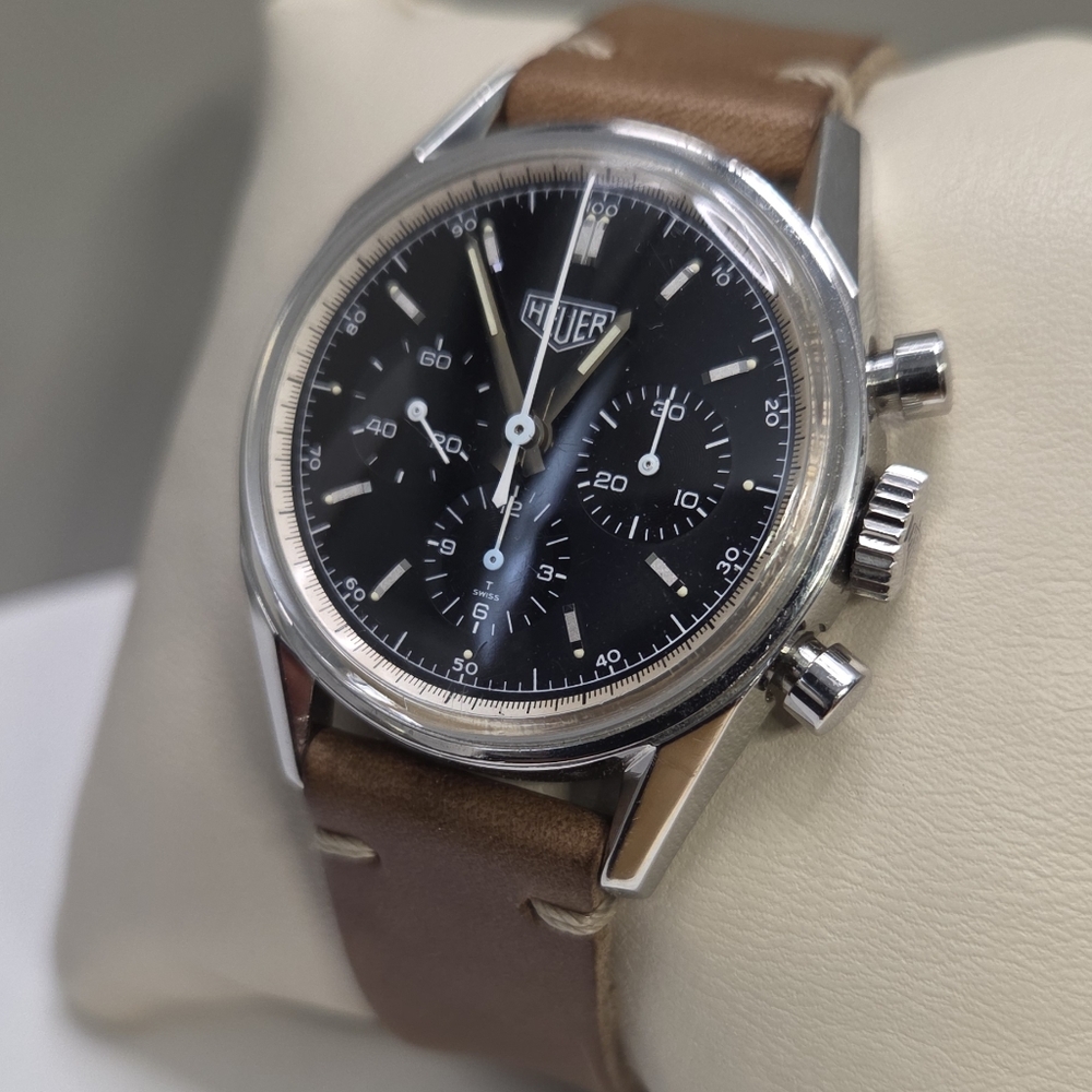 TAG Heuer Black Dial Chronograph Watch